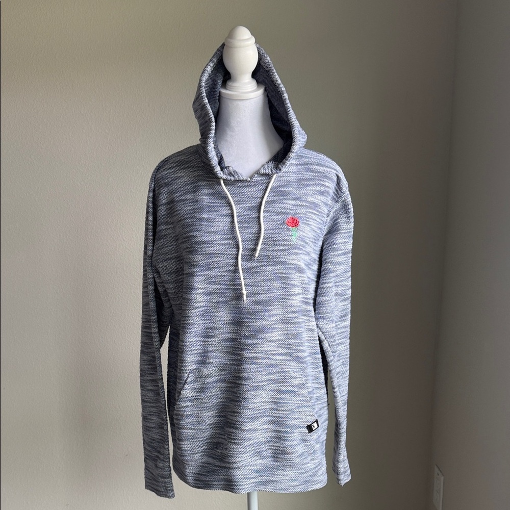 Dikotomy women’s woven lightweight hooded sweater